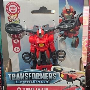 EarthSpark Terran Twitch Red Action Figure